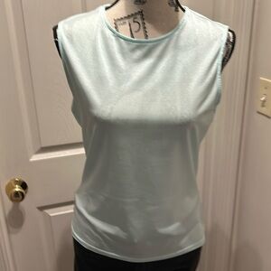 MINT green shimmer makes this tank top